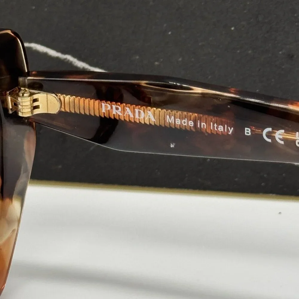 NEW PRADA PR18WV 07R1O1 EYEGLASSES PR 18WV 07R1O1 HAVANA WOMEN EYEWEAR VPR 18W